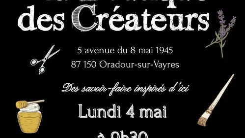 Ouverture de la Boutique des Créateurs